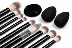 Makeup Brush Kit & Cleansing Mat